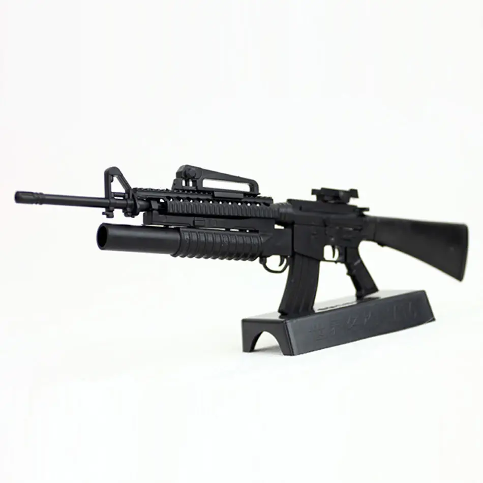 4d-сборка 1/6 M16A4 Штурмовая винтовка армии США W модель пускового устройства для
