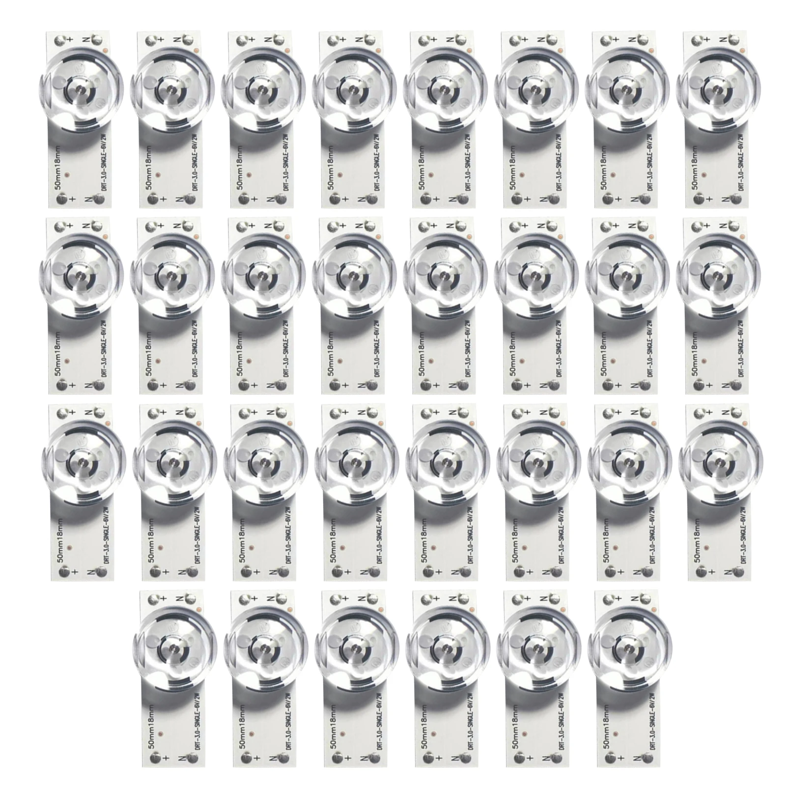 

30Pcs 6V SMD Lamp Beads With Optical Lens Fliter For LED TV Repair 32LB 42LB 49LB 50LB 55LB 65LB 6916L 1974A 32MB25V Accessories