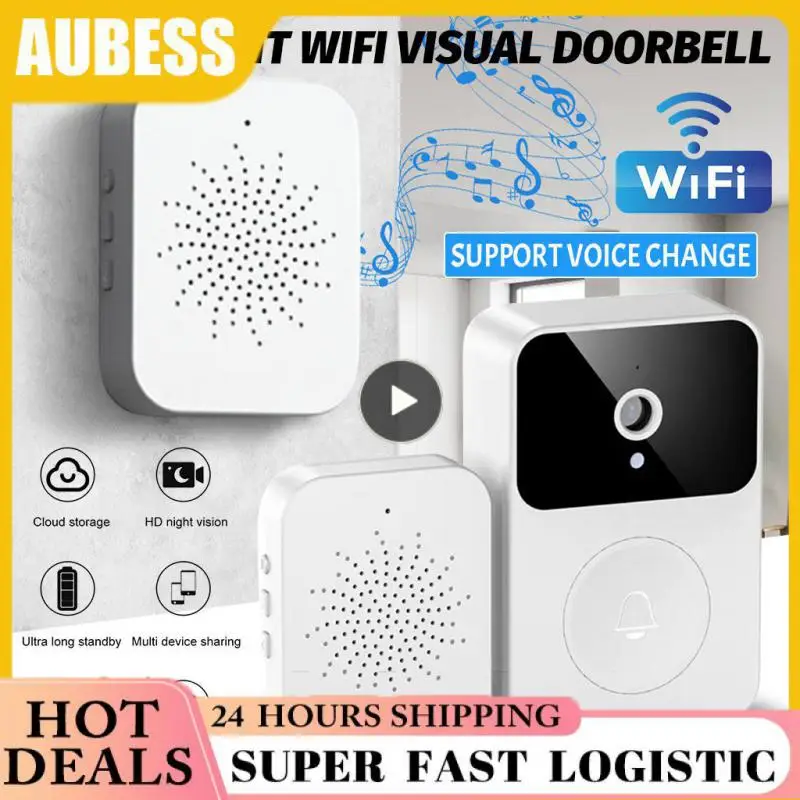 

Long Life 1080p Video Door Bell 800mah Wireless Wifi Doorbell Waterproof Smart Doorbell With Camera Night