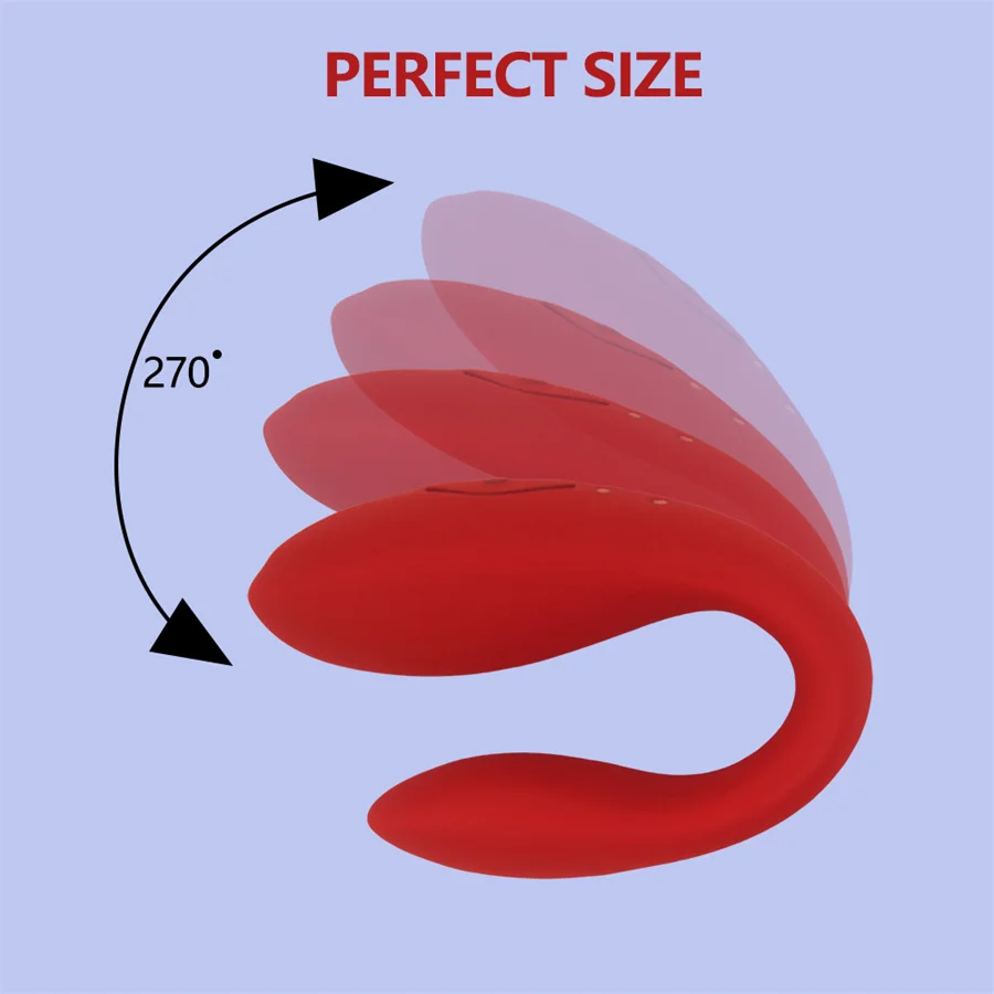 Беспроводной пульт дистанционного управления U-образный фаллоимитатор вибратор