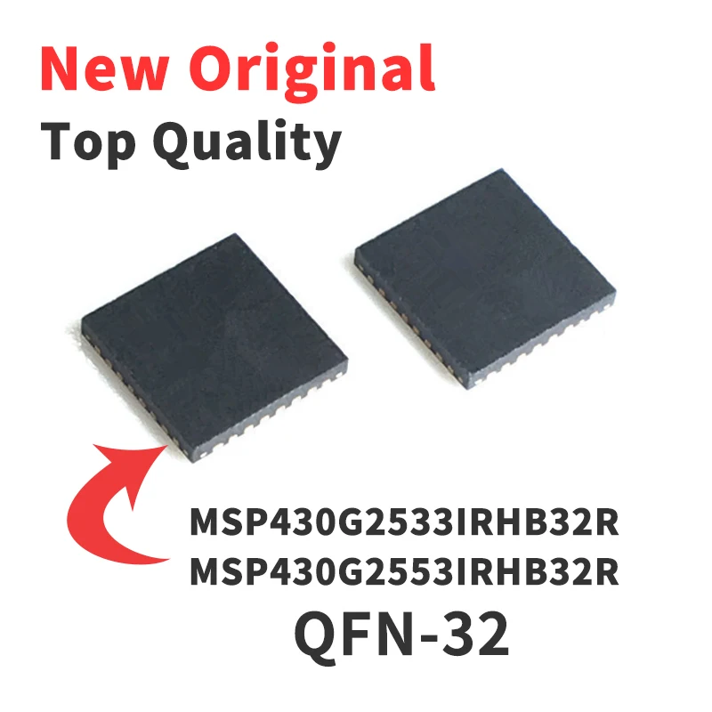 

Чип MSP430G2533IRHB32R MSP430G2553IRHB32R SMD QFN32 MSP430G2553 G2533, новый оригинальный чип IC