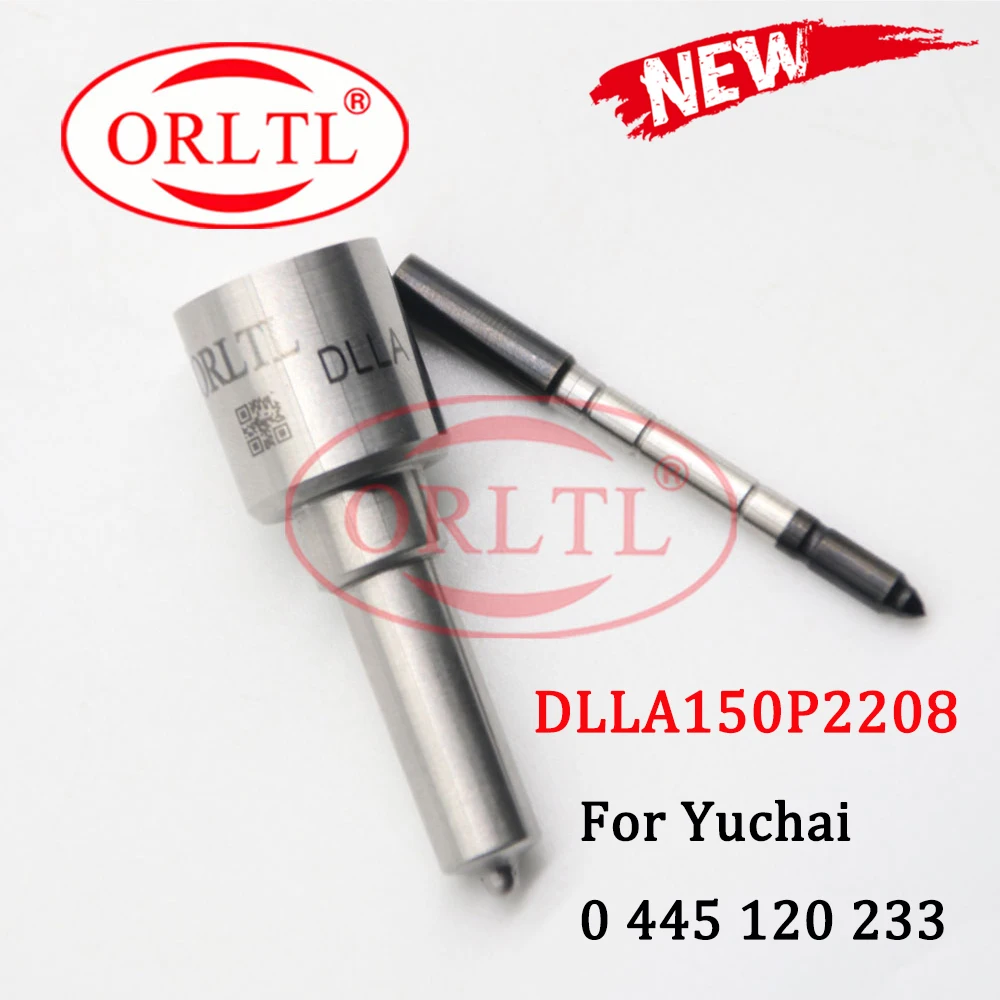 

ORLTL Common Rail Nozzle DLLA150P2208 0 433 172 208 Injector Nozzle DLLA 150 P 2208 (0433172208) For Yuchai 0 445 120 233