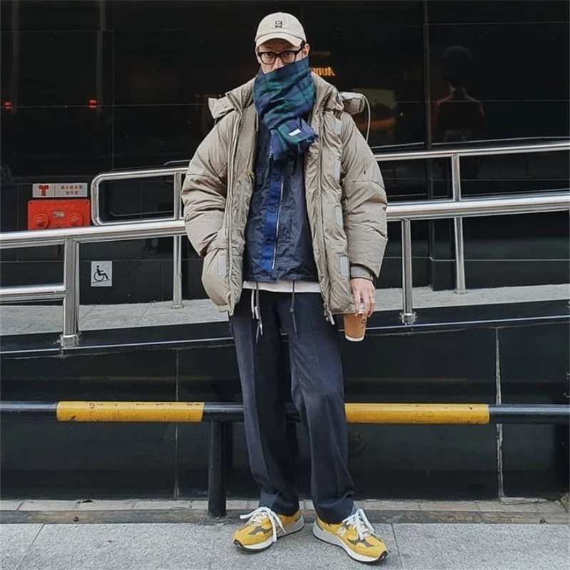 

Darmizax Blouson Function BEAMS Waterproof Hooded Down Jackets Loose Coat