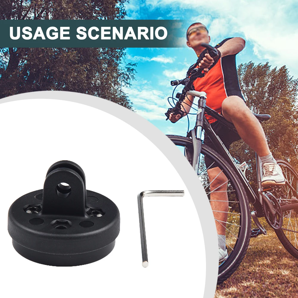 

Bike Bicycle Computer Odometer Base Adapter Mounts For Garmin Varia Connector Mount Battery Camera Light Bracket Bike Accessory