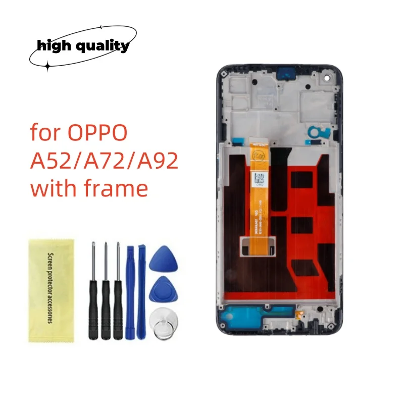 Экран для OPPO A52/A72/A92 ЖК-дисплей CPH2067 сенсорный экран в сборе с рамкой замена