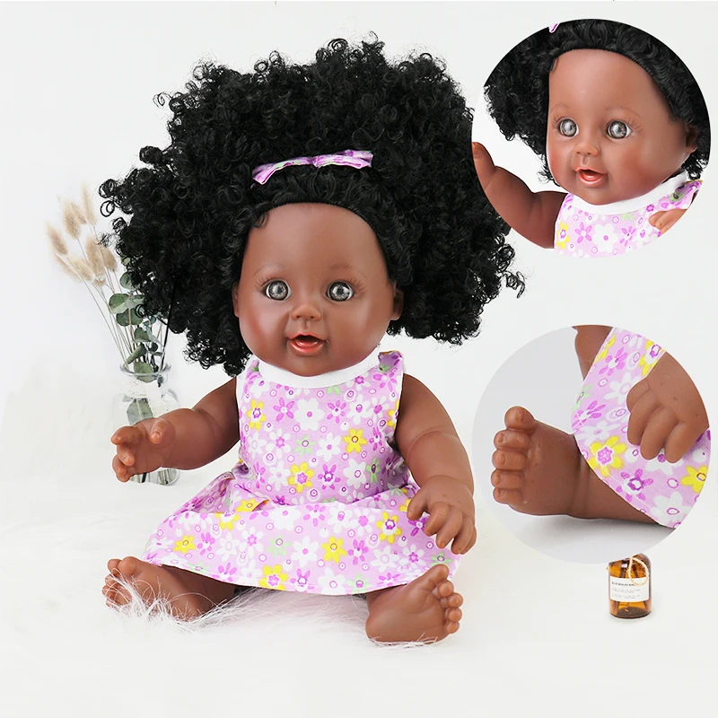 

Кукла реборн афро с длинными волосами, 30 см, 12 дюймов, 2022