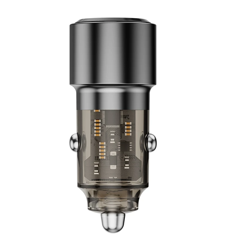 

Автомобильное зарядное устройство, автомобильное зарядное устройство для телефона 2 в 1, быстрая зарядка, 90 Вт, быстрая зарядка Qc3.0 Scp 3A Pd (про...