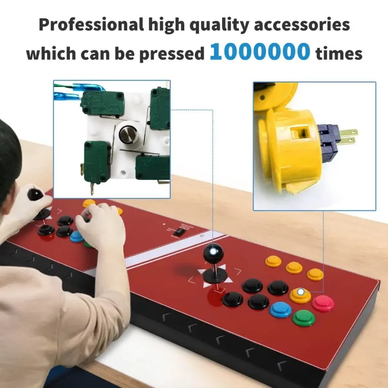 Игровая консоль для 2 игроков аркадный джойстик боевая палка NEOGEO Mini/PC/PS Classic/Switch/PS3