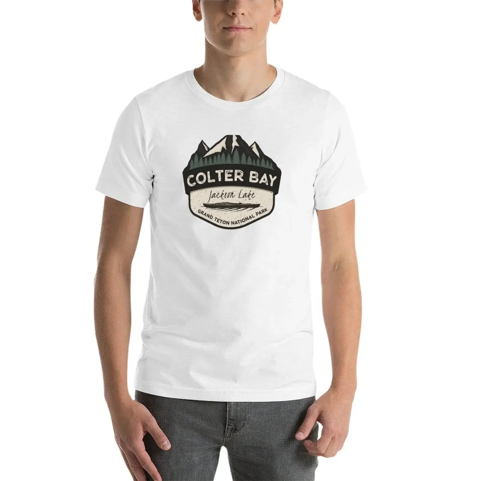 Colter Bay Grand Teton National Park Wyoming - Camping Hiking and Adventures T-Shirt sweat anime man clothes mens t shirts