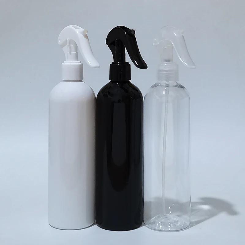 

18pc 400ml White Black Clear Plastic Bottle Trigger Sprayer Water Pumps Used For Flowers Household Makeup Mist Spray Pump bottle