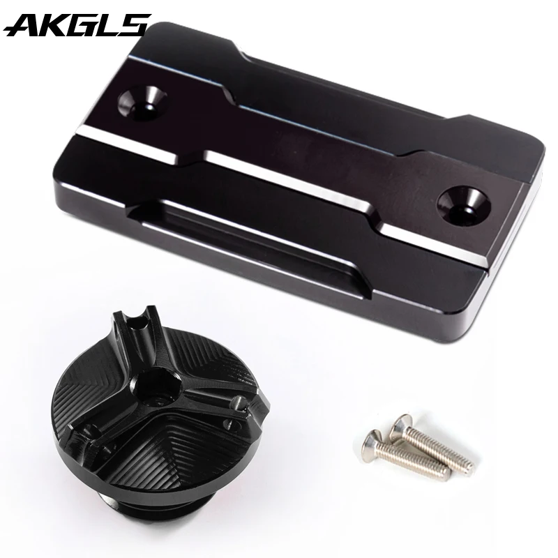 Крышка передней тормозной жидкости мотоцикла и крышка топливного наполнителя