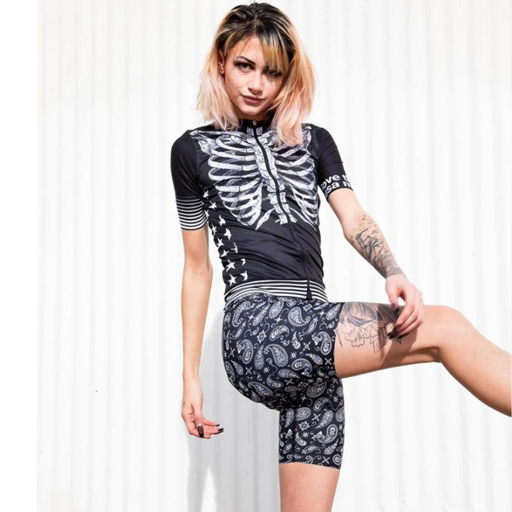 Женский комплект из шорт и трикотажа Love The Pain летний для езды на горном велосипеде