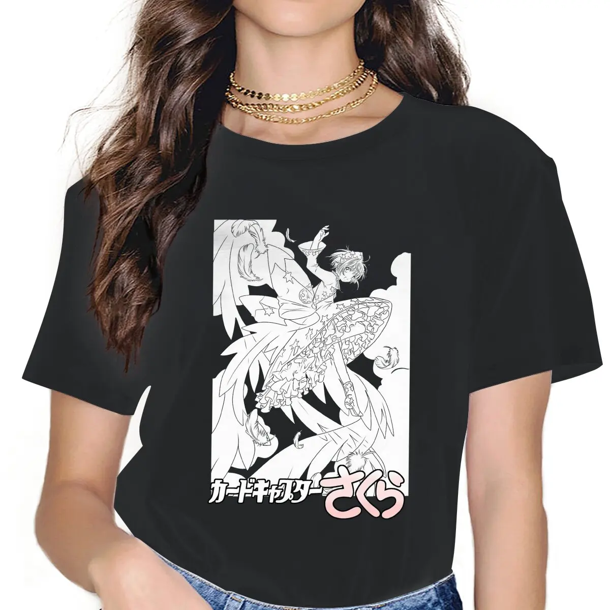 

Женская винтажная рубашка в стиле Харадзюку, с отделением для карт