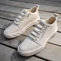 summer casual board shoes mens fashion comfortable breathable shoes mens simple sports white shoes flat heel round head traf