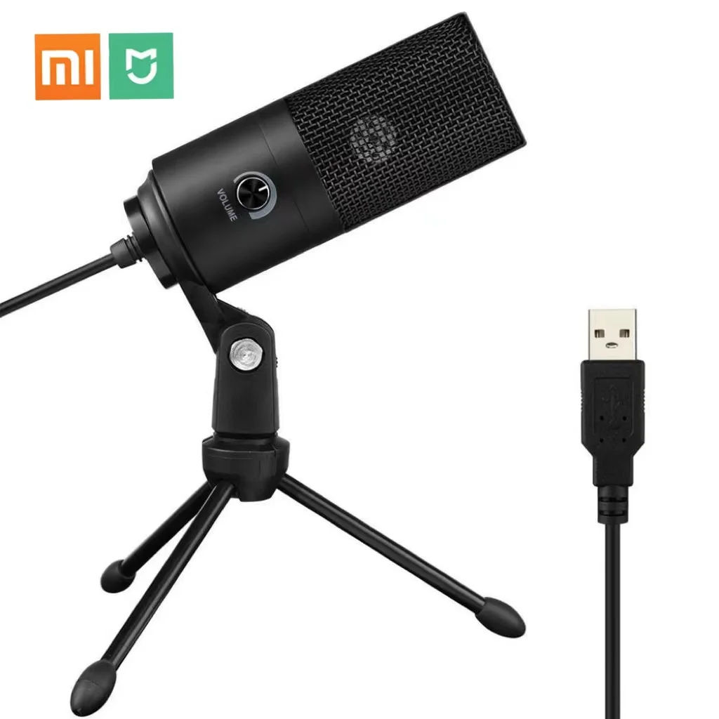 

GGMM Live Streaming Broadcasting USB Microphone Famous Blogger Same Paragraph Mic for Gaming Karaoke YouTube Streaming Recording
