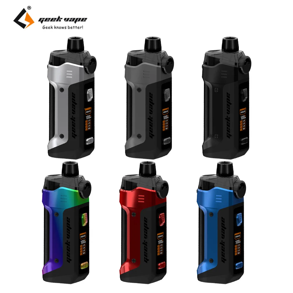 

Original Geekvape B100 (Boost Pro Max) 21700 Kit 6ml 100W 21700 battery(not included) P Series Coil Electronic Cigarette Vape