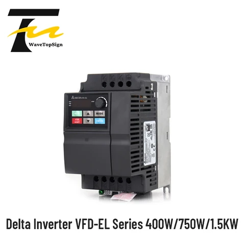 WaveTopSign Delta Inverter VFD-EL Series VFD002EL43A VFD037EL43A VFD004EL43A VFD007EL21A VFD015EL43A VFD022EL43A EL21A 230V 380V