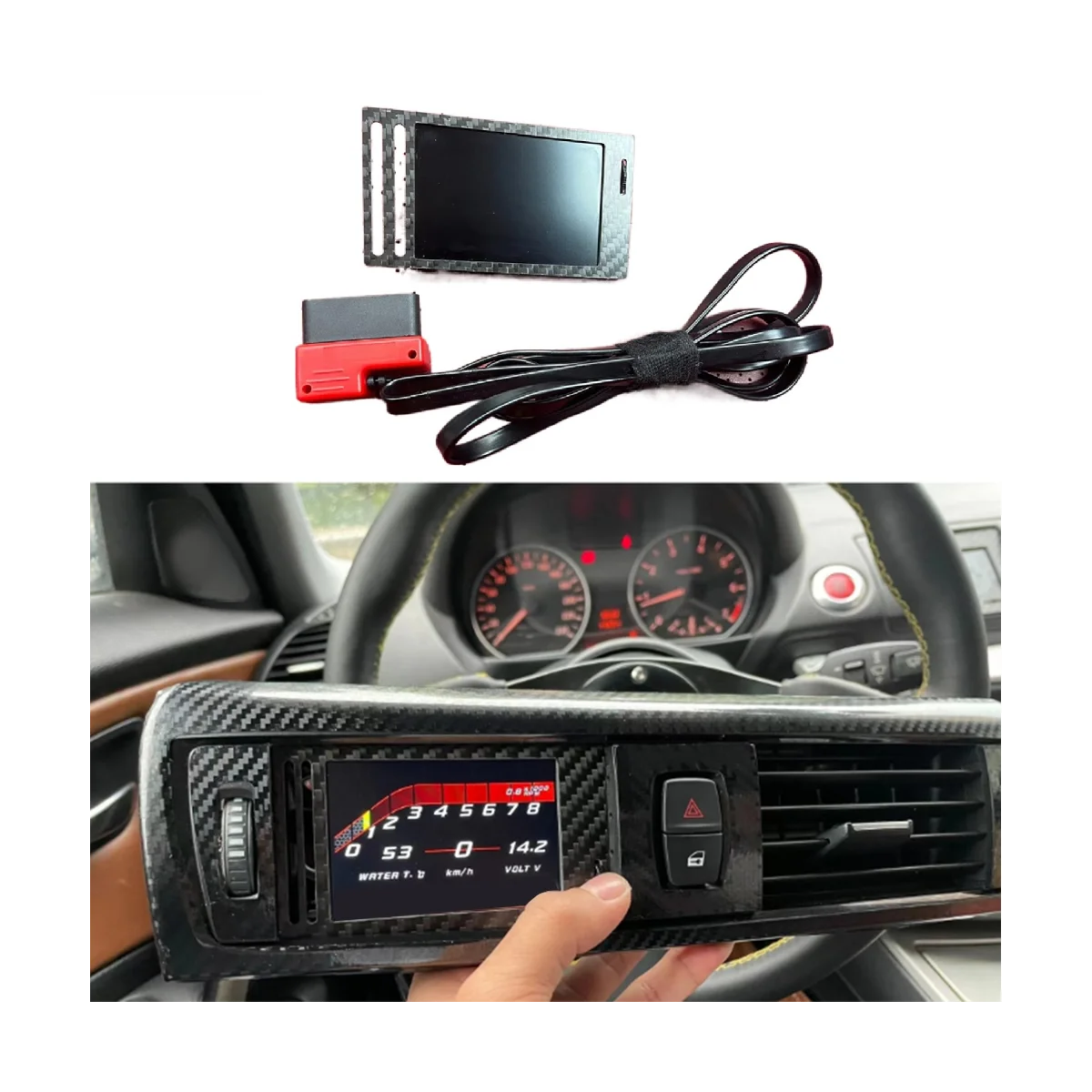 Для кондиционера Audi A4 B8 модифицированный ЖК-дисплей Obd прямая подключение