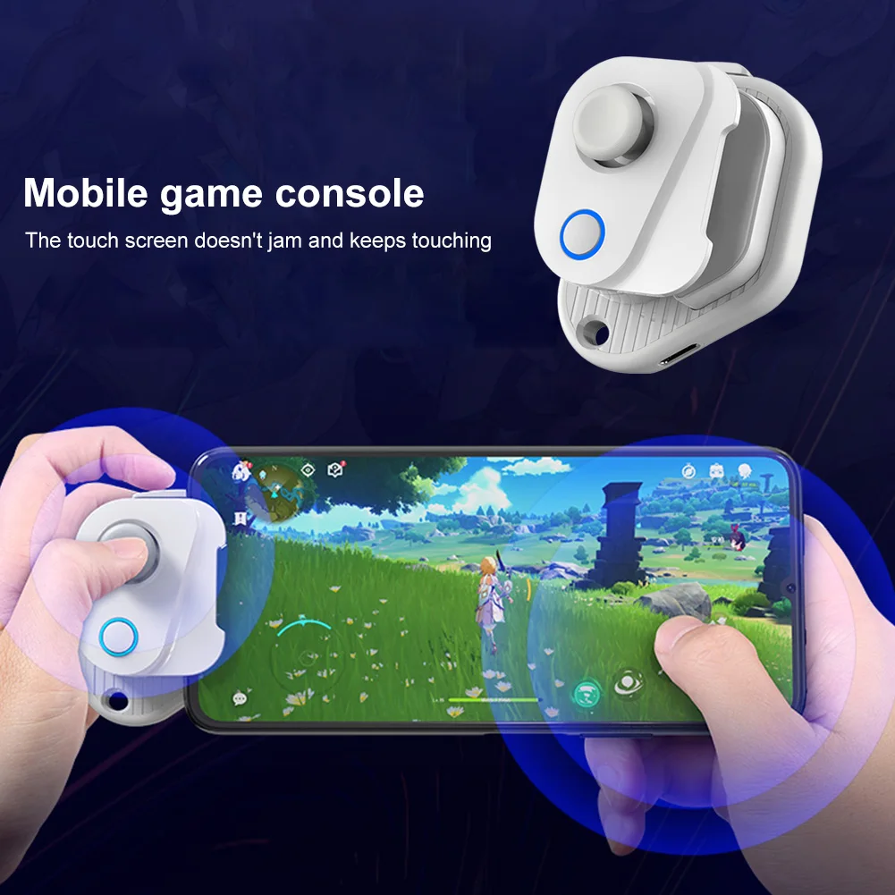 

Game Controller for PUBG Phone Gaming Mobile Auxiliary Wireless Joystick Bluetooth-compatible 5 for Games LOL League of Legends