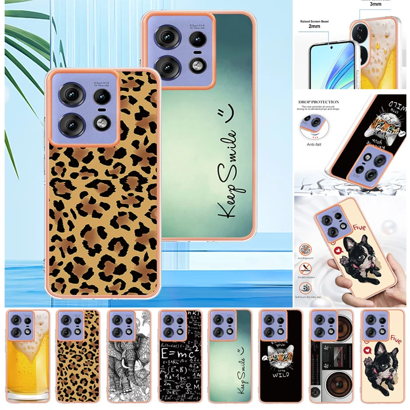 Чехол для MOTO Edge 50 Ultra G54 G85 чехол Motorola Moto G84 G24 G14 G34 Edge50 Pro Fusion G Play 2023 новый