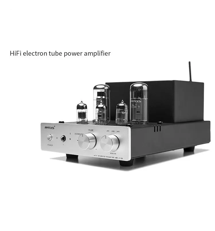 

RFTLYS EA1A EL34 12AX7 Tube Amplifier HIFI EXQUIS Integrated Headphone AMP with Bluetooth Receiver