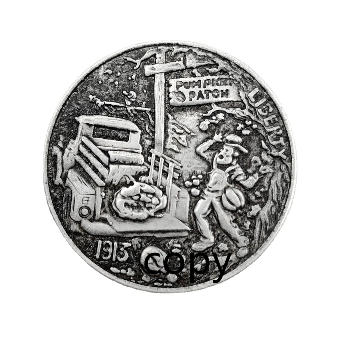 

Cthulhu Mythos HOBO COIN Rangers COIN US Coin Gift Challenge REPLICA Commemorative Coin - REPLICA Coin Medal Coins Collection