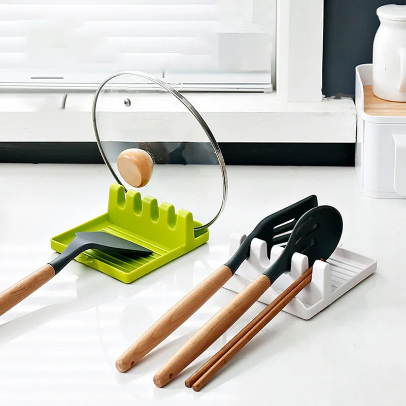 

Spoon Rack Simple Utensil Rests Spoon Chopsticks Holder Spatula Rack Cutlery Holder Tableware Storage Shelf Kitchen Accessories