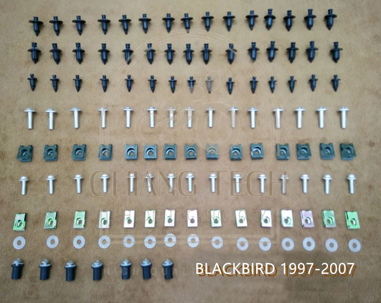 

Fairing Bodywork Kit Bolts Screws For Fit HONDA CBR1100XX / BLACKBIRD 1997-2007