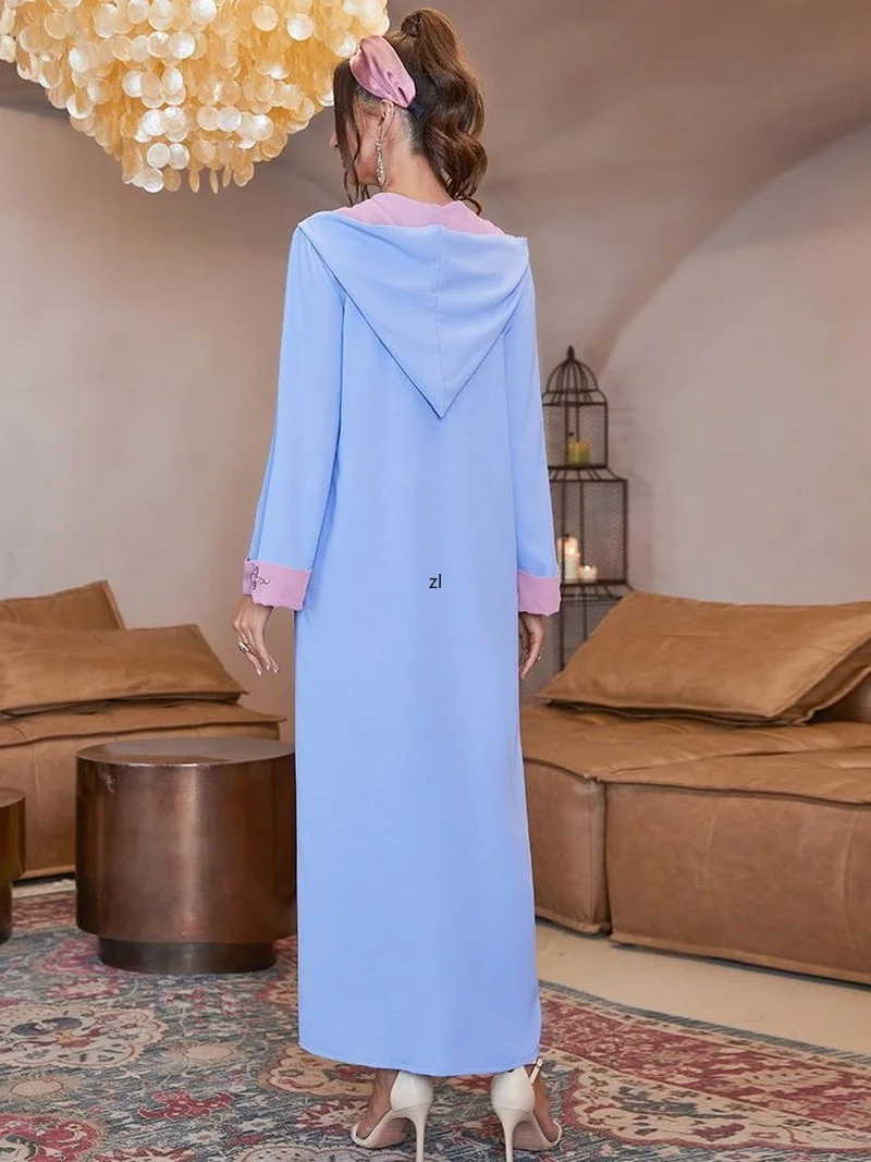 Eid Mubarak Kaftan Abaya Dubai Pakistani Turkey Islam Muslim Dress Abayas For Women Caftan Robe Longue Djellaba Femme Vestidos