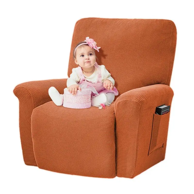 

Чехлы для кресла-качалки, эластичные тканевые чехлы для кресла-качалки для домашних животных, мягкая Толстая волоконная защита для мебели с