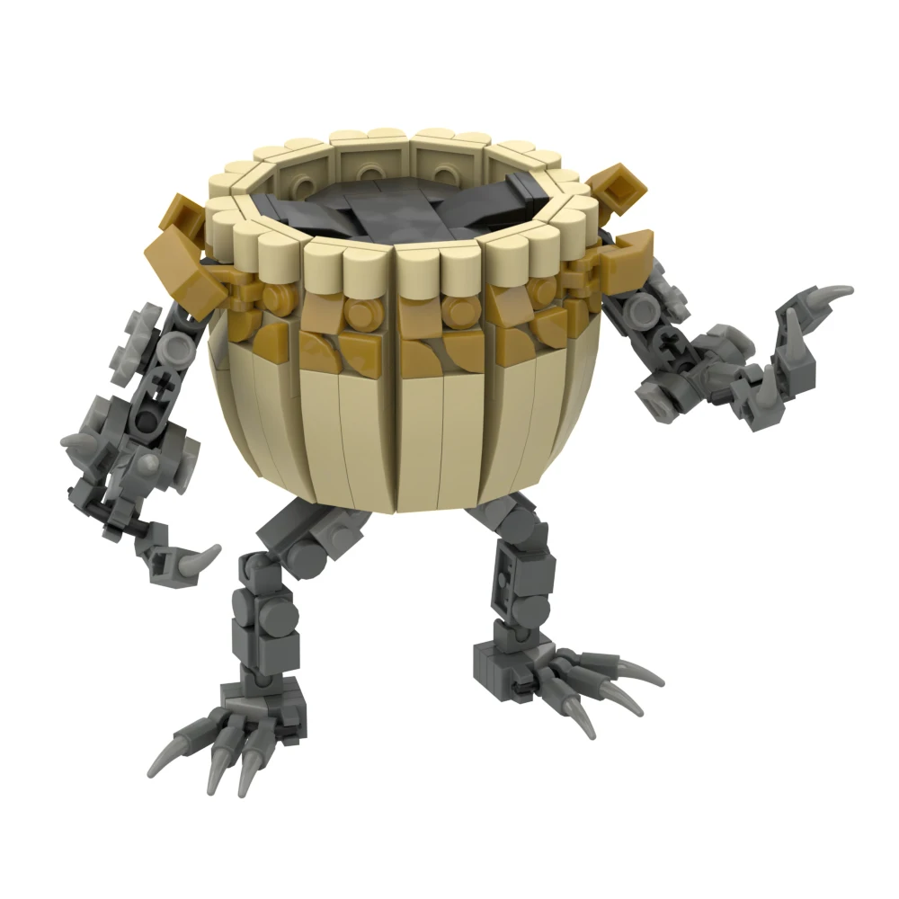 

MOC Characters Iron Alexander Monster Building Blocks Kit For Elden Ring The Game Awards Pot Boy Toys For Children Birthday Gift