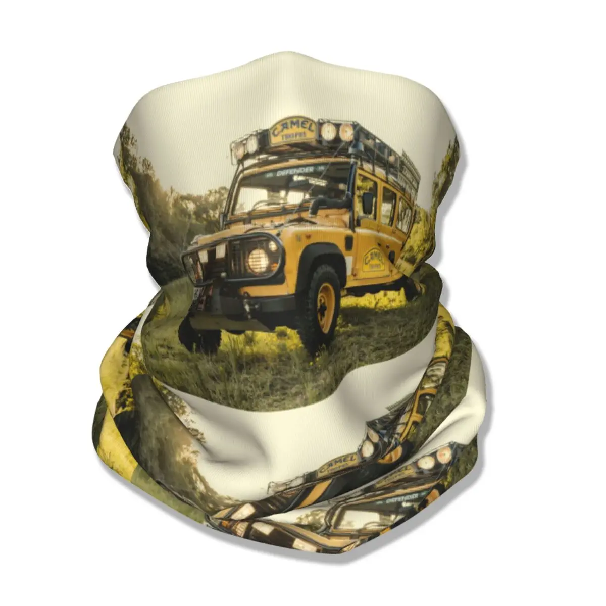 Женская бандана на шею с принтом защитная накидка 110 шарф многофункциональный