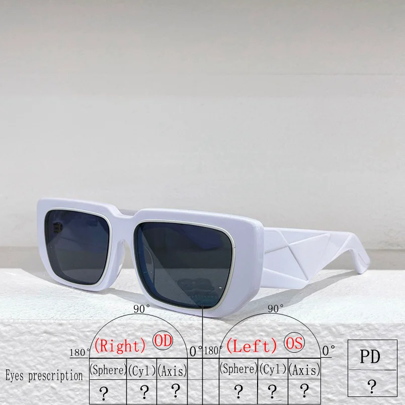 

Retro style Men's glasses 11Z Polygonal mirror frame Women's sunglasses fashion High Quality Prescription Black White 5 colors