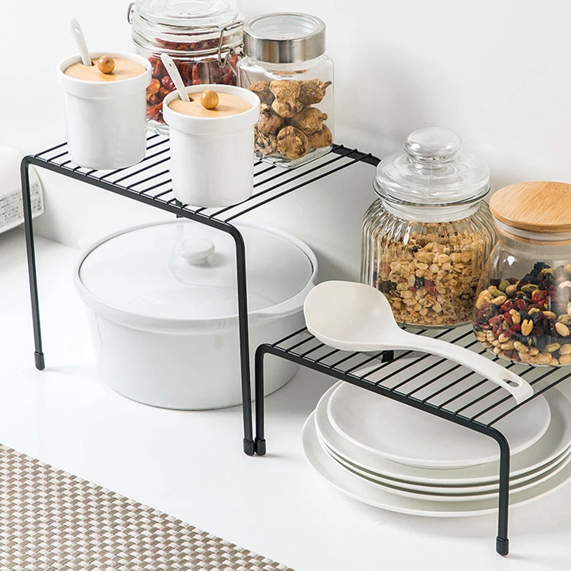 

Rack Shelf Rack Closet Kitchen Shelves Holder Jars Rack Seasoning Drying Bottles Iron Storage Spice Spice Organizer Kitchen Dish