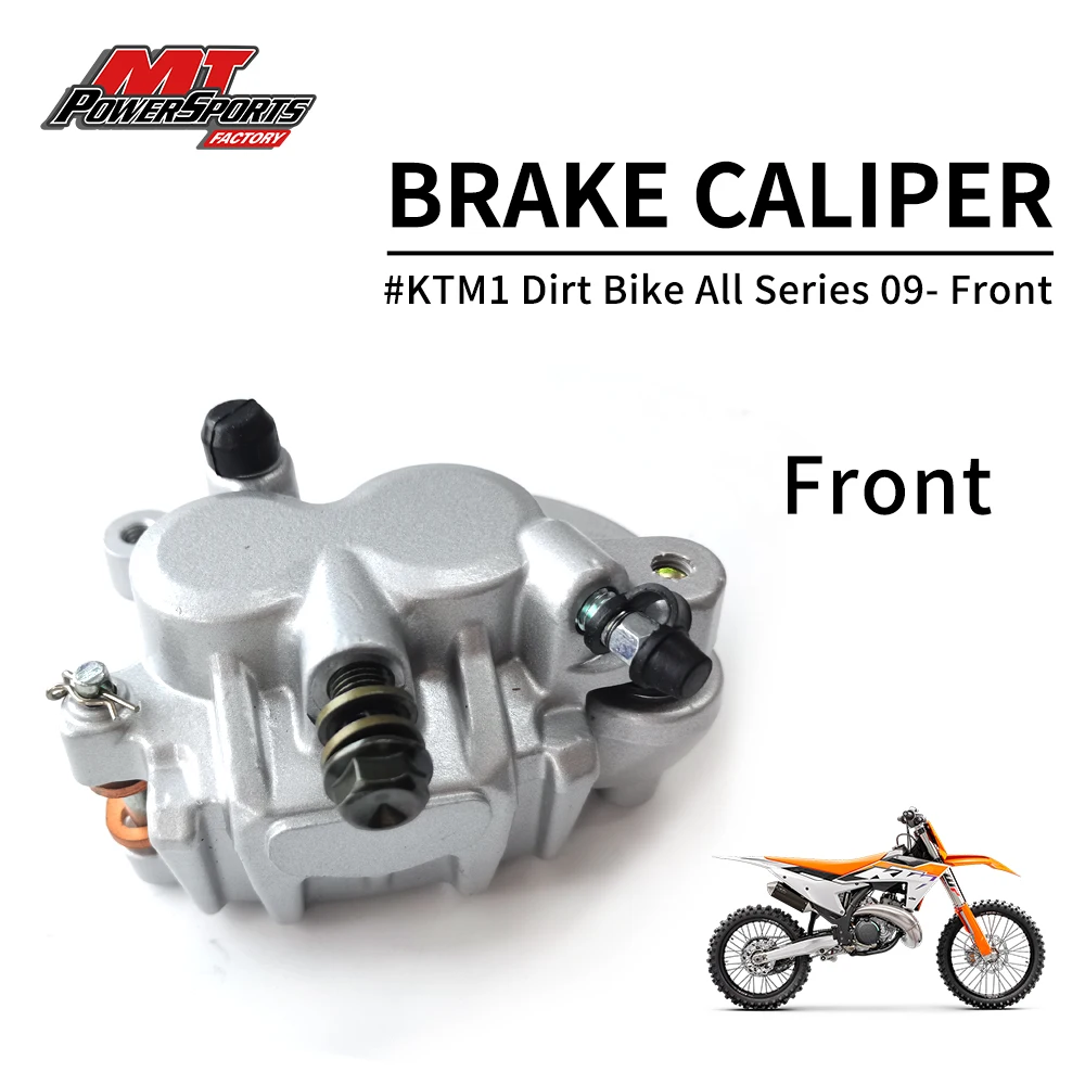 Фото Мотоциклетный тормозной суппорт в сборе для KTM EXC SIX DAYS EXC TPI EXCF EXCE SXF SX 125 150 200 250 300 350 Dirt Pit Bike Спеченный тормоз №1