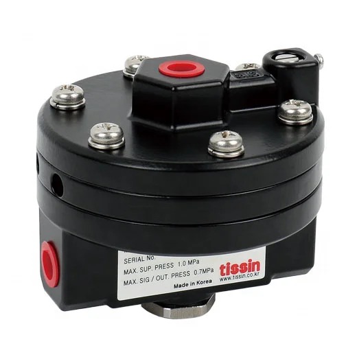 Позиционер клапана Tissin серии TS800/TS900 для регулирующего клапана, быстрая и легкая автоматическая калибровка