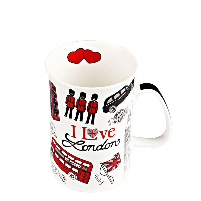 

Керамическая кружка с Лондонским принтом