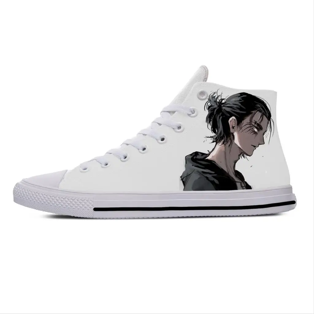 

Кроссовки унисекс из легкой ткани с высоким верхом и 3D-принтом