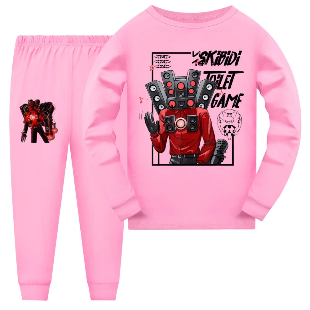 Горячая игра Skibidi унитаз футболка наборы дети Титан громкоговоритель ТВ камера