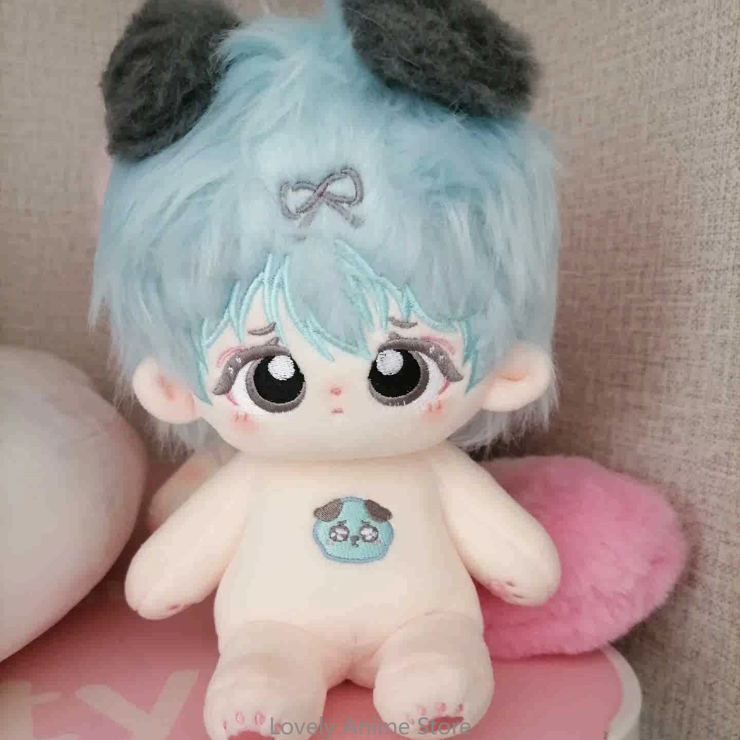 

In Stock 20cm No Attribute Cute Monster Cute Black Eyes Cosplay Plush Stuffed Doll Body Change Clothes Plushie Pillow Mascot