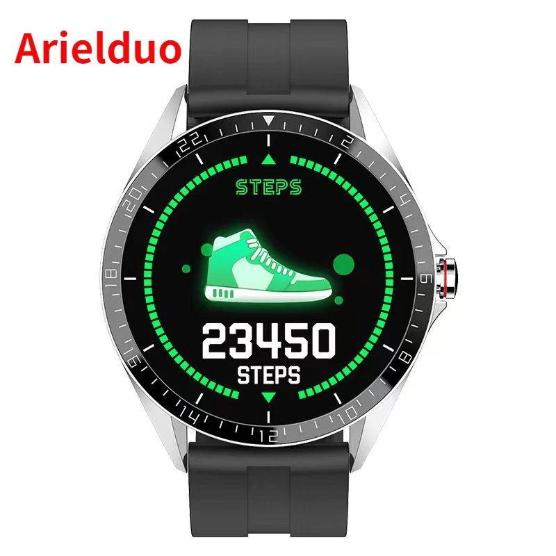 Smart watch full touch heart rate, blood oxygen, healthy sleep monitoring, step counting, waterproof outdoor sports men's watch