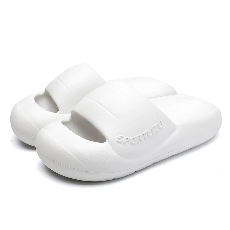 Women Slippers New Cloud Soft EVA Couple Slides Summer Beach Shoes Ladies Thick Bottom Sandal Suitable Indoor Or Outdoor