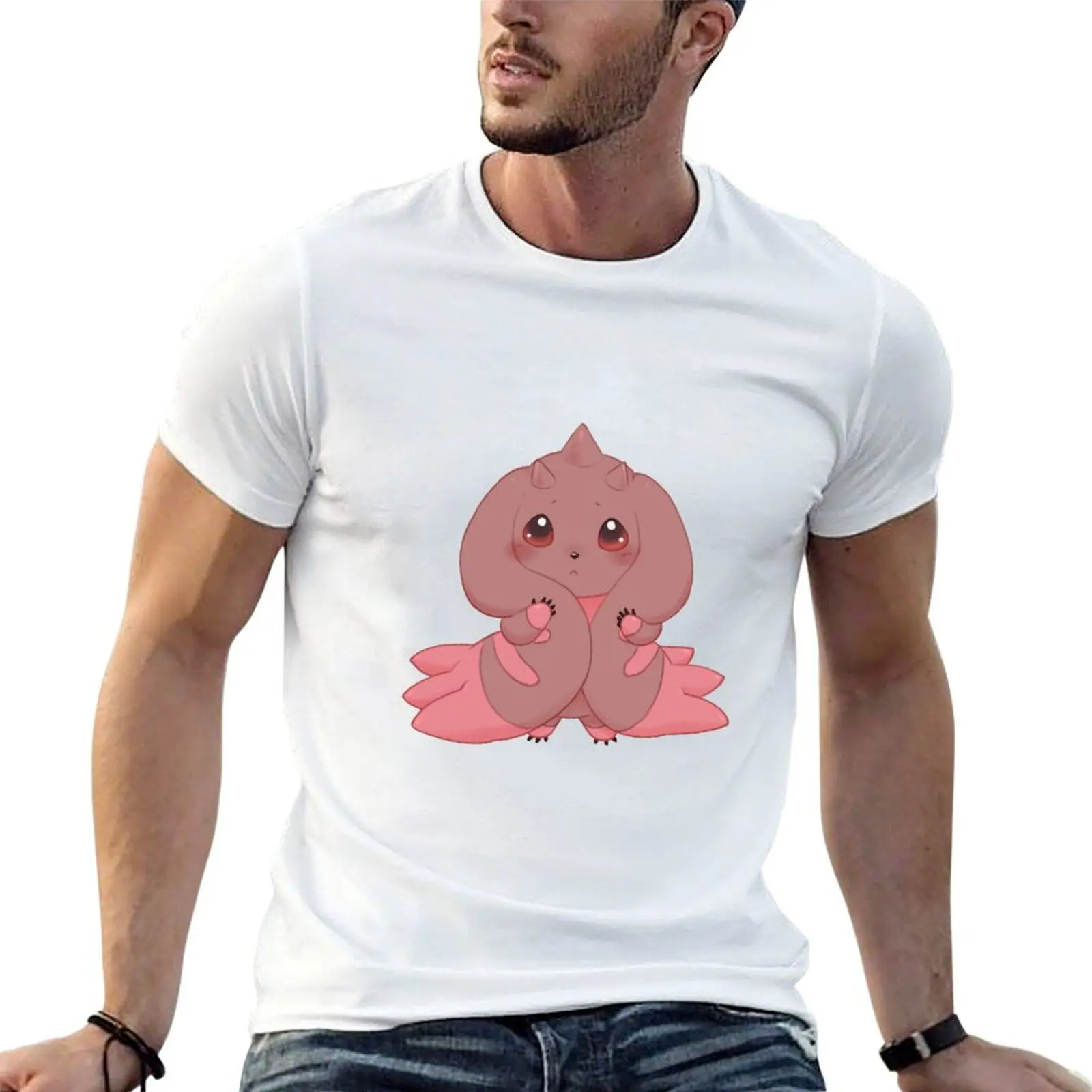 Фото Футболка Lopmon Basic Simple Casual с короткими рукавами №1