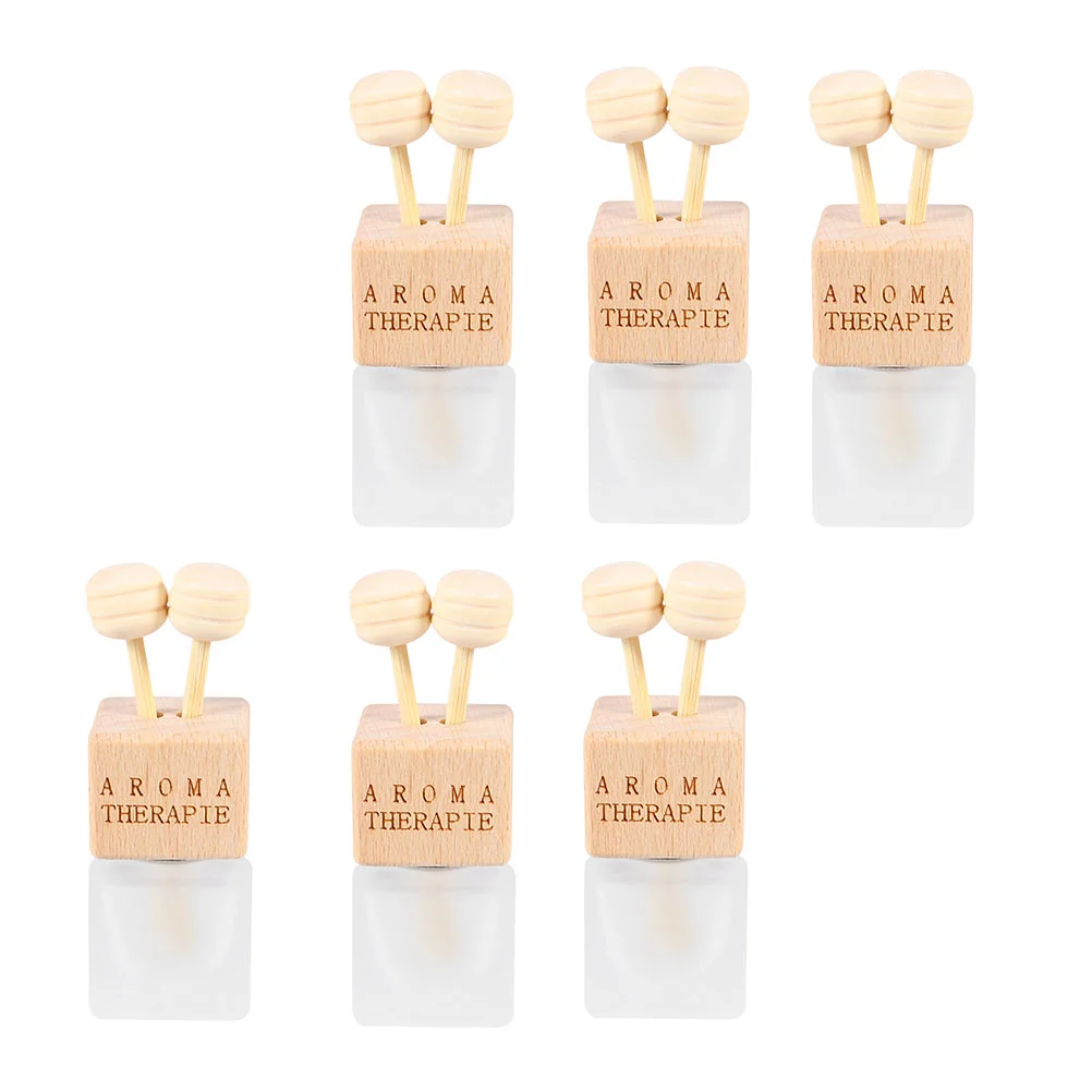 

6 PCS Perfume Bottles Air Outlet Glass Small Vent Essential Oil Diffuser Fragrance Ornament Decoration