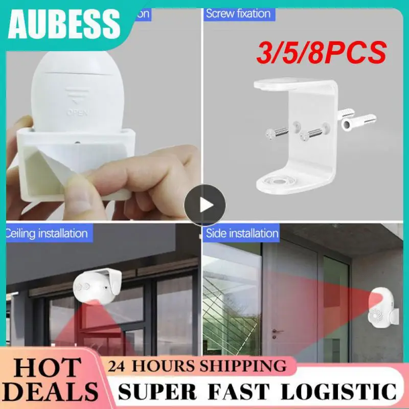 

Беспроводной дверной звонок с инфракрасным датчиком, 3/5/8 шт., 4 уровня, регулируемая громкость, пульт дистанционного управления, приветствуется электронный дверной Звонок