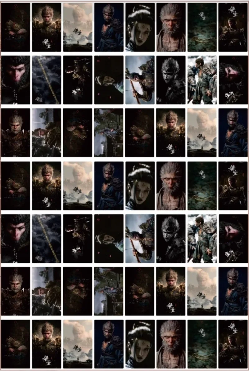 Популярный черный миф Wukong мультяшное аниме модель Jin Gu Bang старая обезьяна