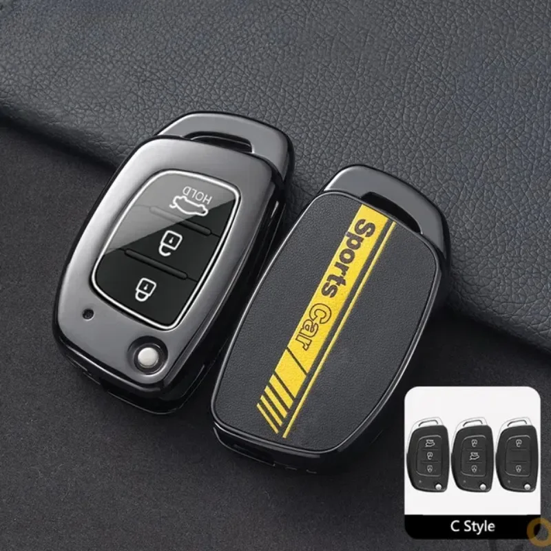 Для Hyundai 6 Grandeur GN7 Solaris Creta IX25 Kona Tucson Sonata FE I40 Elantra IX35 IX45 Аксессуары для ключей из