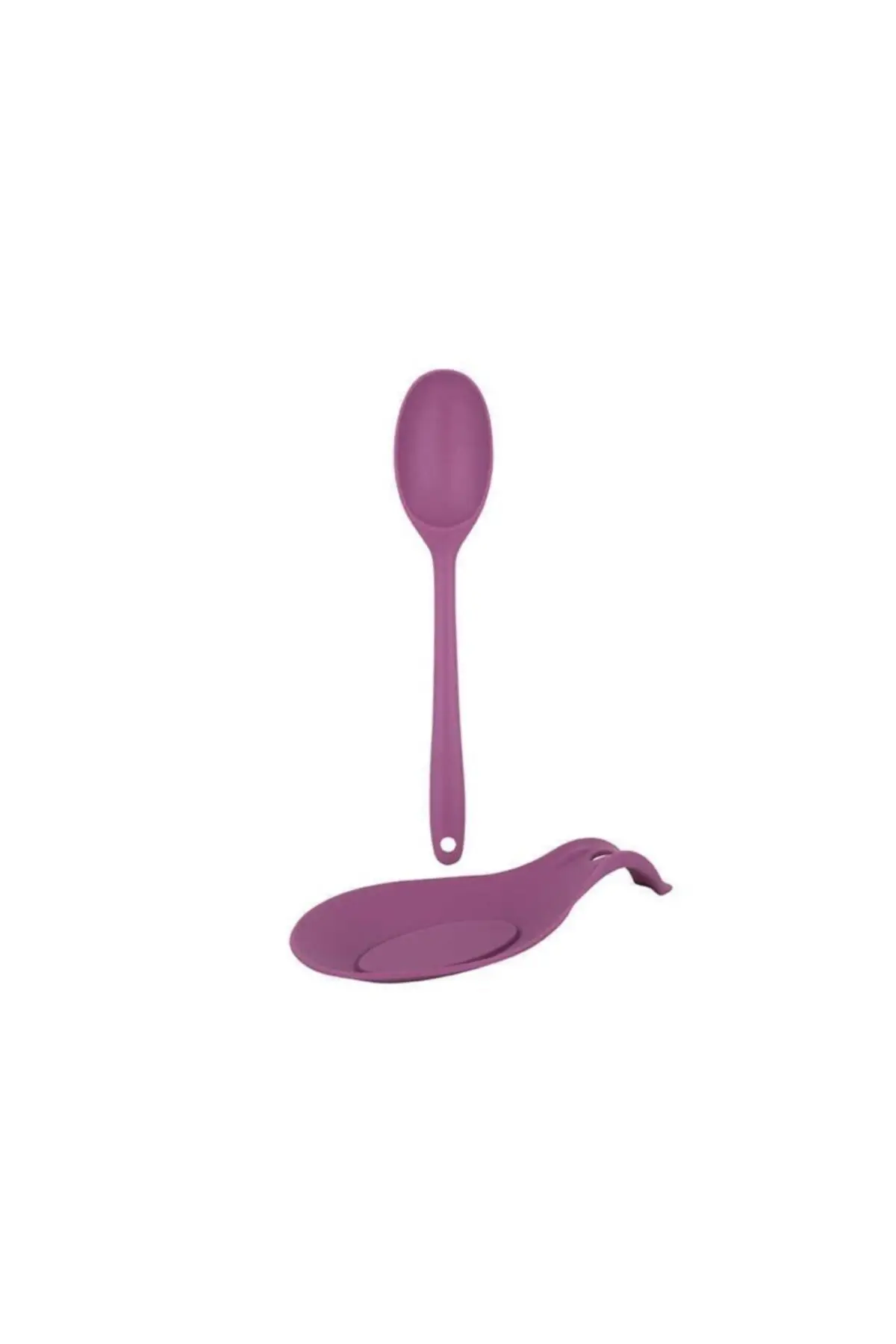 

Cherry Color Silicone Spoon And Spoon Pad Kit