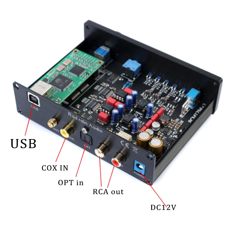 Фото AUDIO Dual PCM1794 HiFi ЦАП оптический коаксиальный 24 бит PCM1794A ЦАП OPA1612 операционный усилитель для аудио CD-плеера №2