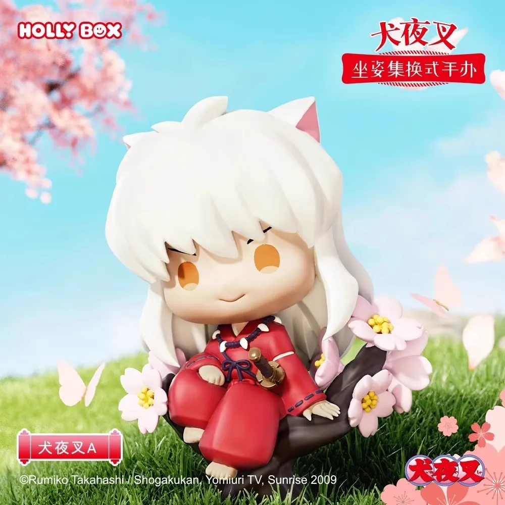 Фото Новая оригинальная слепая коробка Inuyasha, модель Inuyasha Kagome Higurashi, аниме-фигурка, загадочная коробка, декоративная фигурка, периферийные подарки, игрушки №4